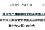 自学六爻顶格重罚！*ST广道实控人被终身市场禁入